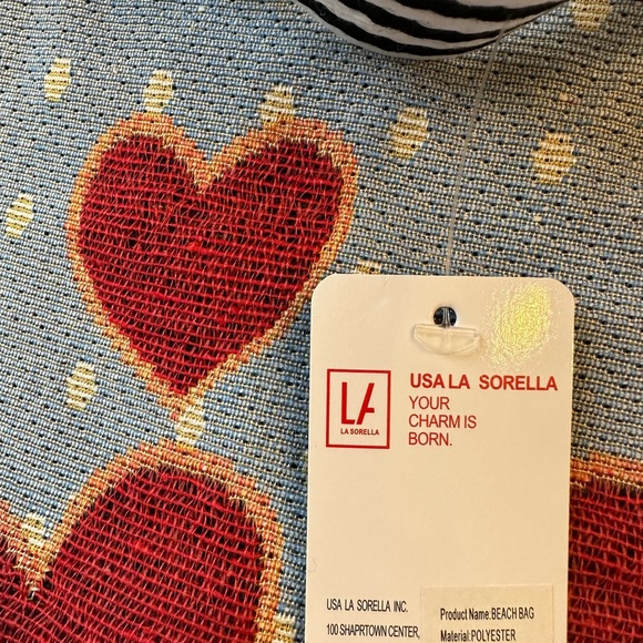 LA Sorella Zippered Bag NWT - Picture 5 of 6